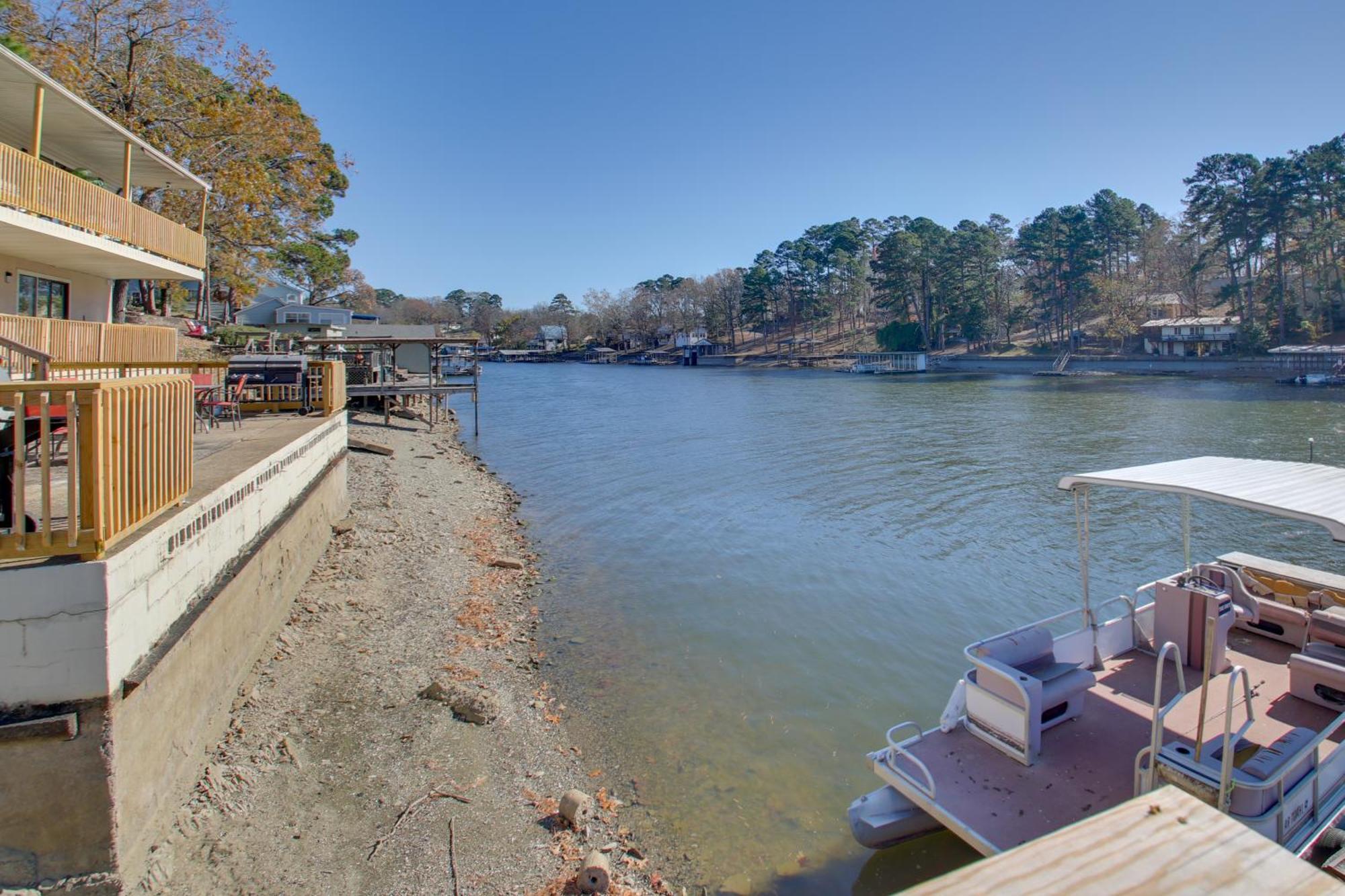 Hot Springs Condo With Lake Access And Boat Dock! Buitenkant foto