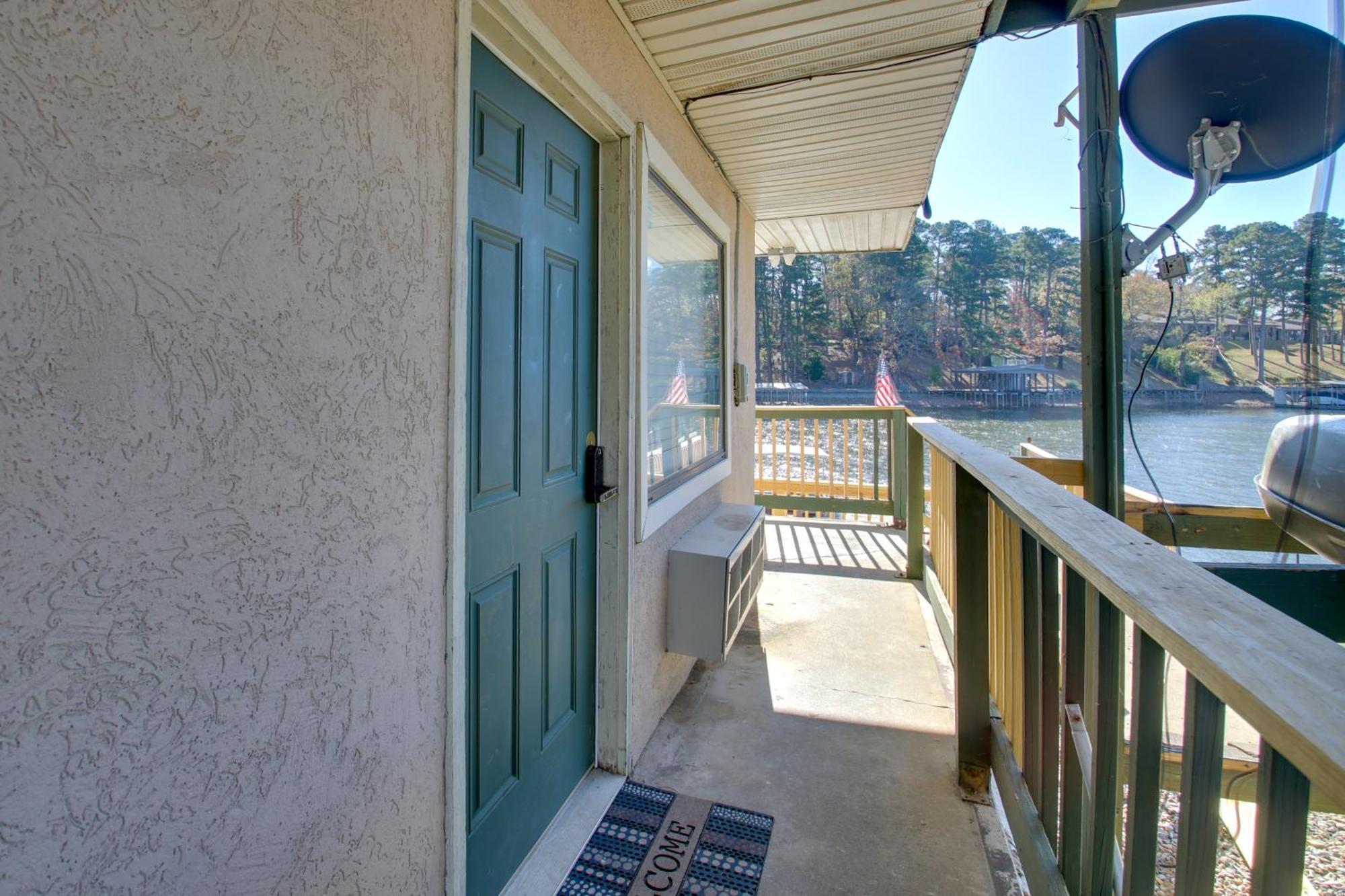 Hot Springs Condo With Lake Access And Boat Dock! Buitenkant foto