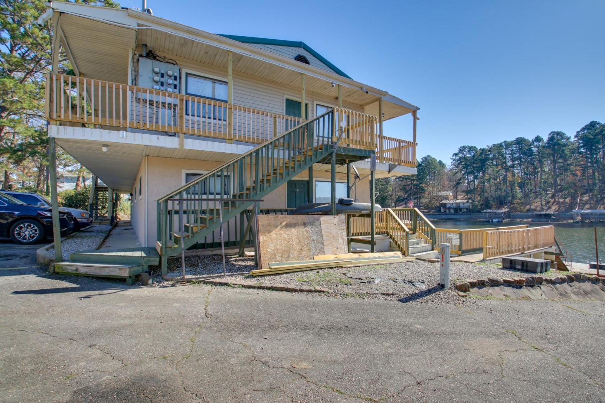 Hot Springs Condo With Lake Access And Boat Dock! Buitenkant foto