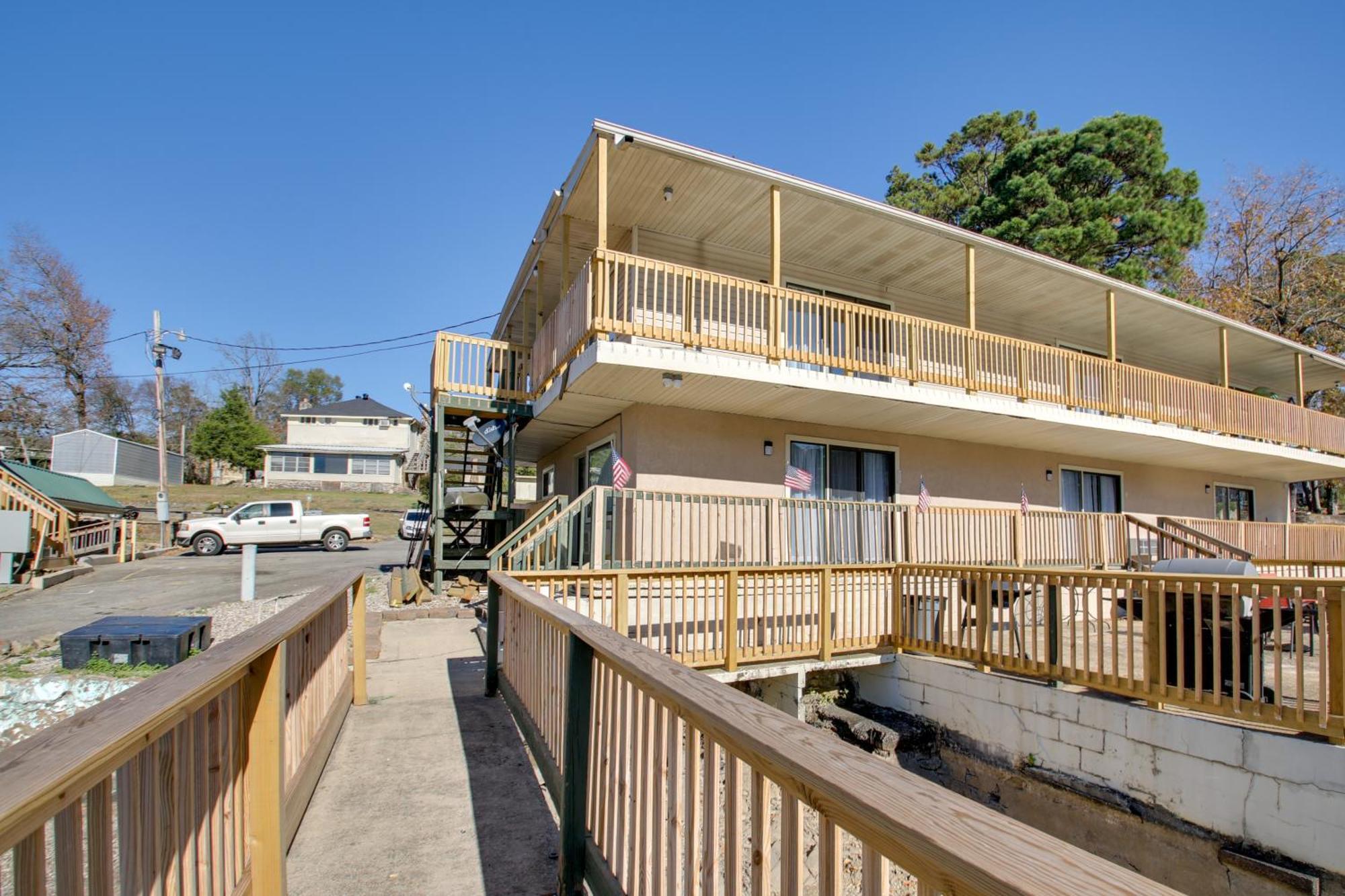 Hot Springs Condo With Lake Access And Boat Dock! Buitenkant foto