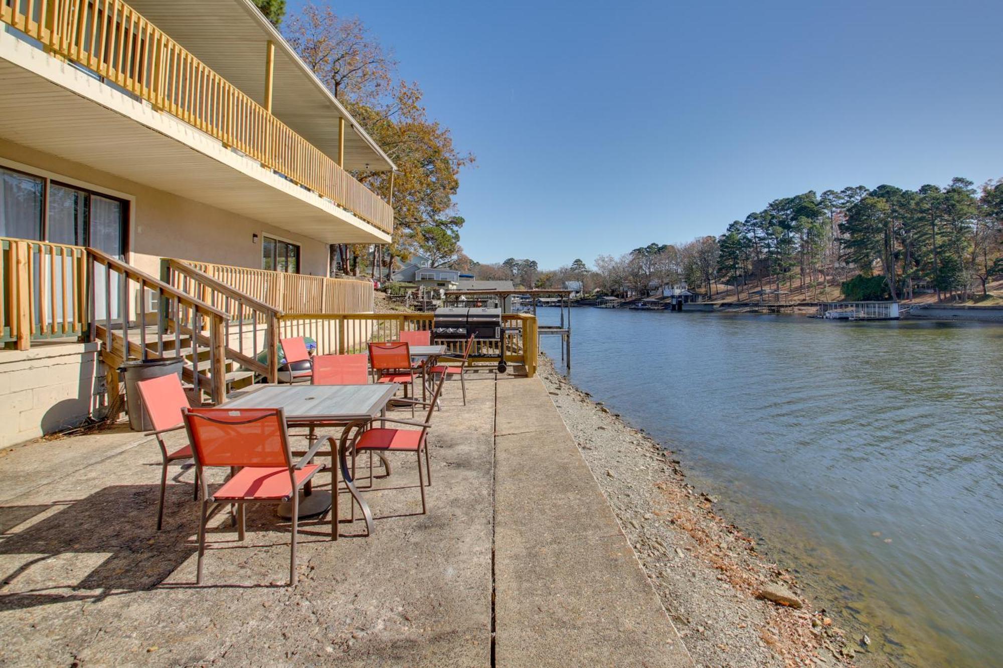 Hot Springs Condo With Lake Access And Boat Dock! Buitenkant foto