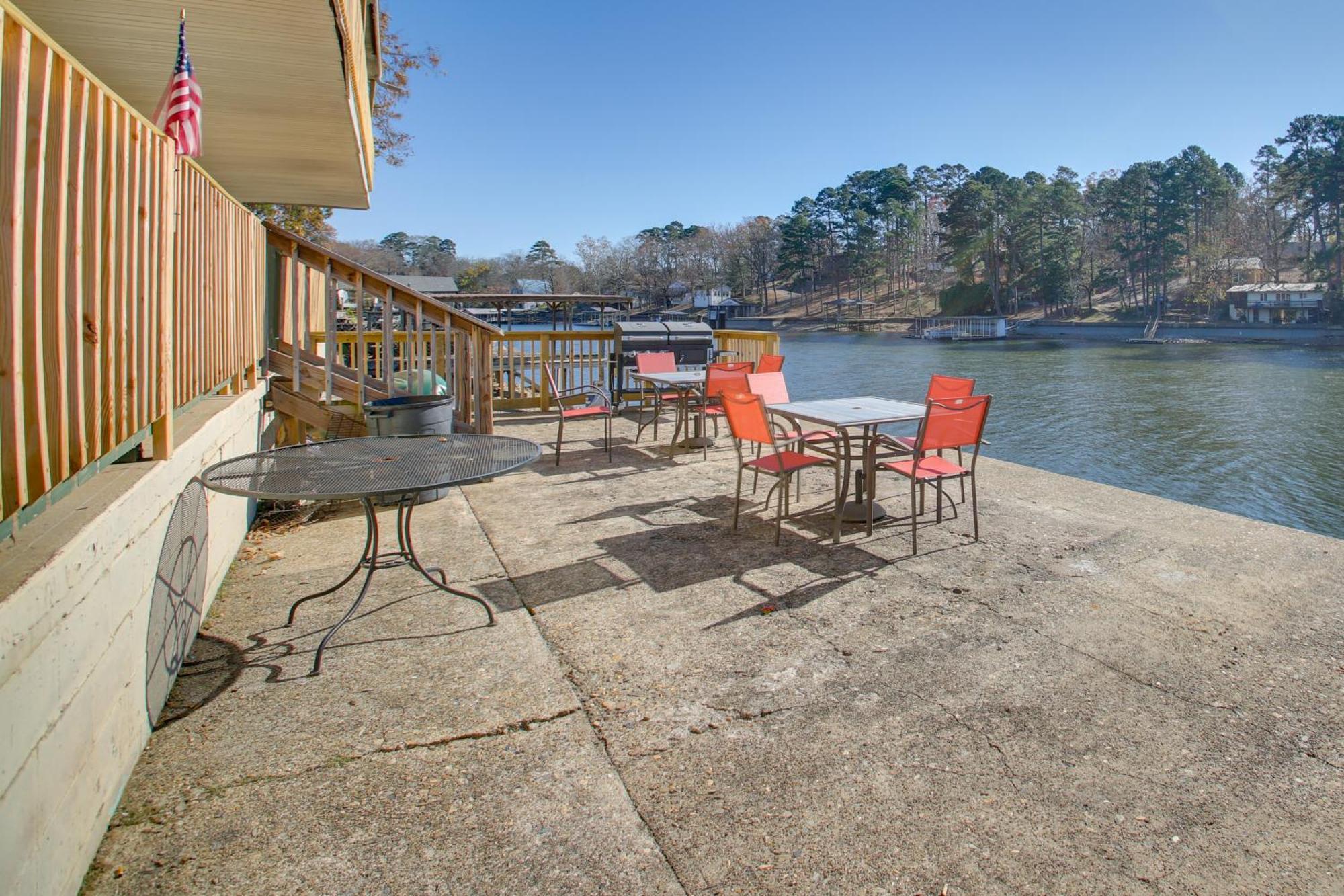 Hot Springs Condo With Lake Access And Boat Dock! Buitenkant foto